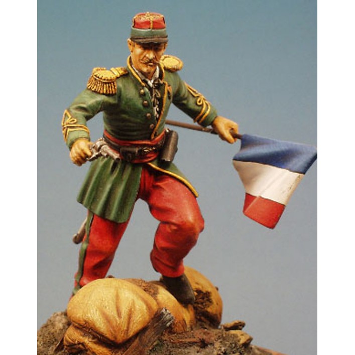 Oficial francés de Zuavos, 1841 - %f